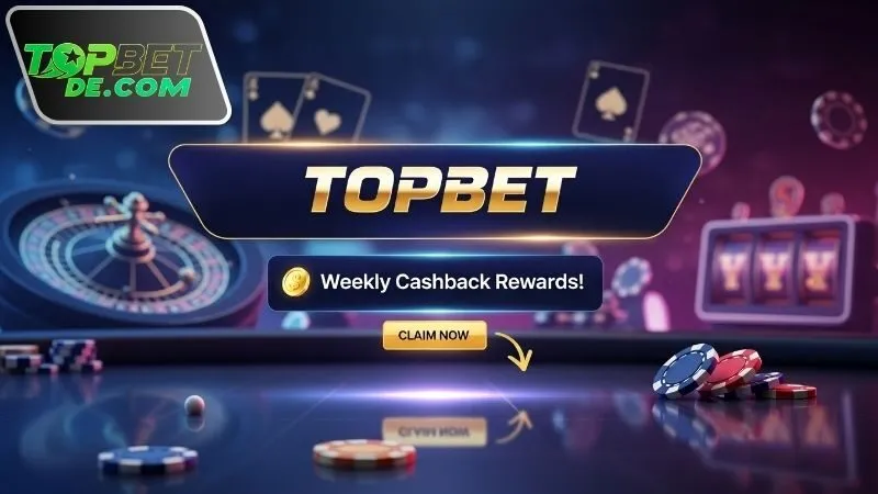 Chính sách Topbet hoàn tiền hàng tuần
