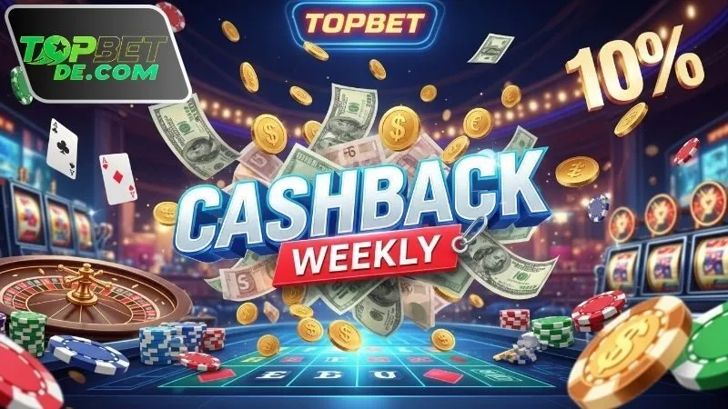 Kinh nghiệm tận dụng Topbet hoàn tiền hàng tuần